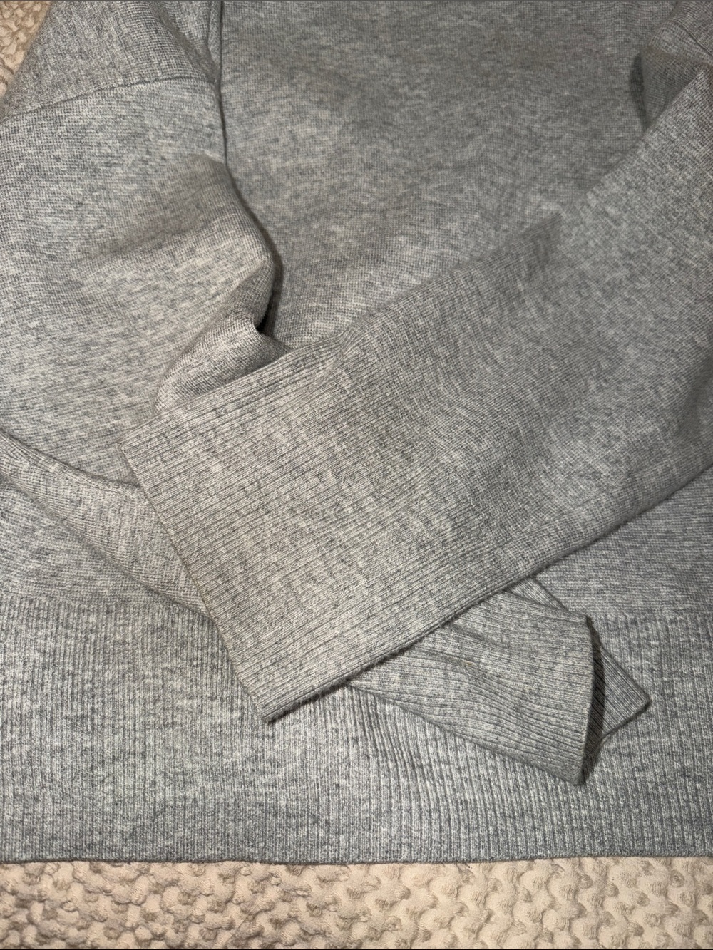 Light Gray Crewneck Sweater - Picture 5 of 5